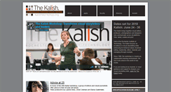 Desktop Screenshot of kalishworkshop.org